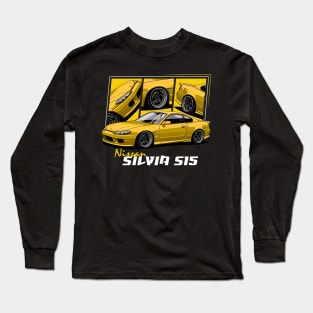 Nissan Silvia S15, JDM Car Long Sleeve T-Shirt